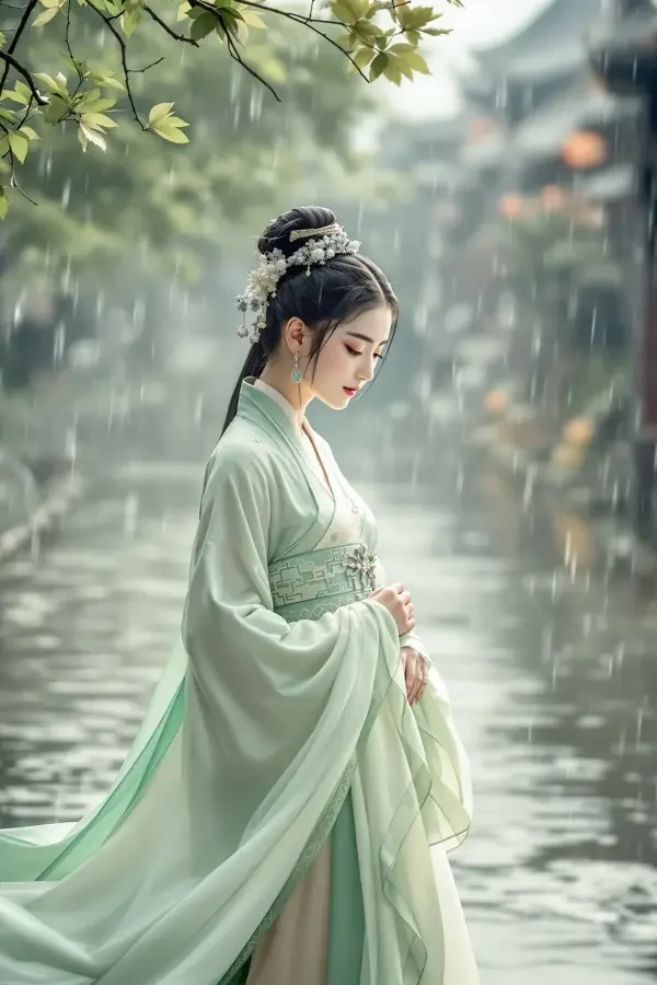和风细雨 高清海报