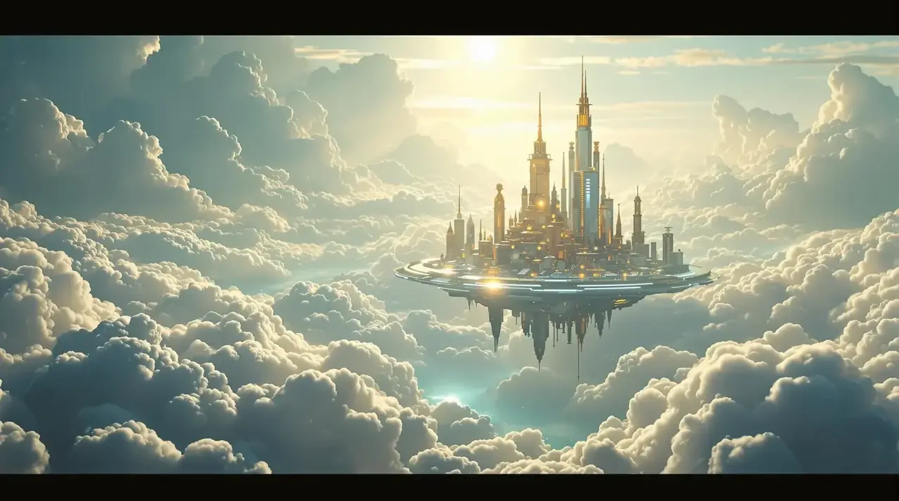 天空之城 轮播海报