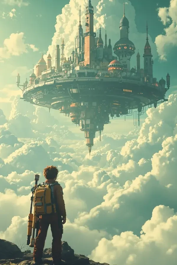 天空之城 高清海报